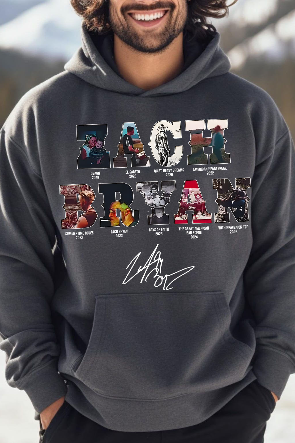 Zach Bryan Fans Hoodie