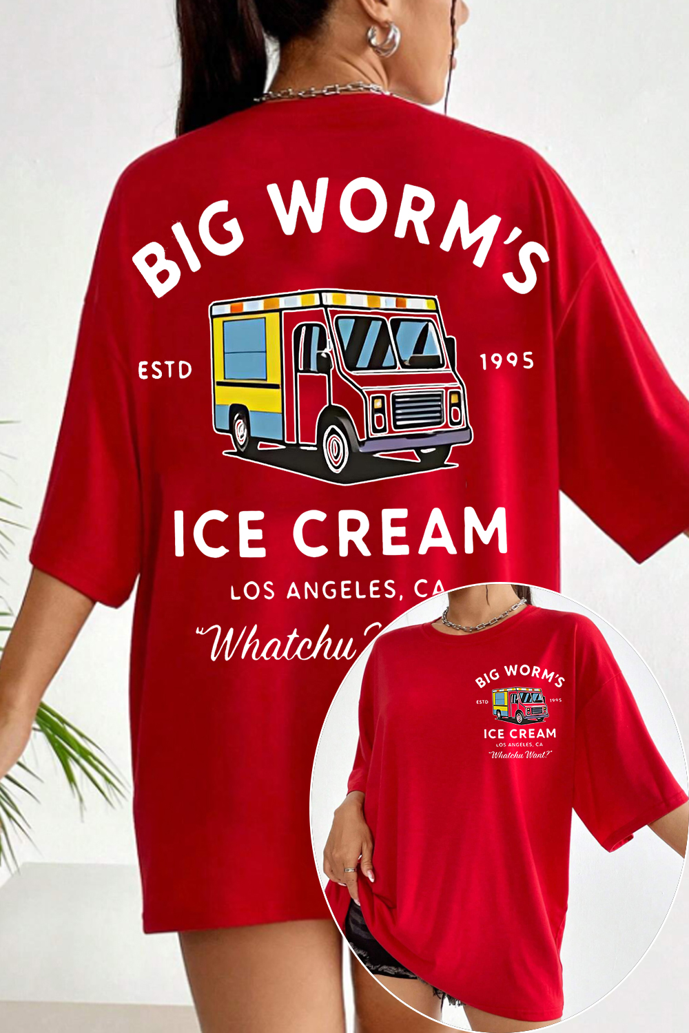 Big Worm Ice Cream Friday Movie Unisex Shirt