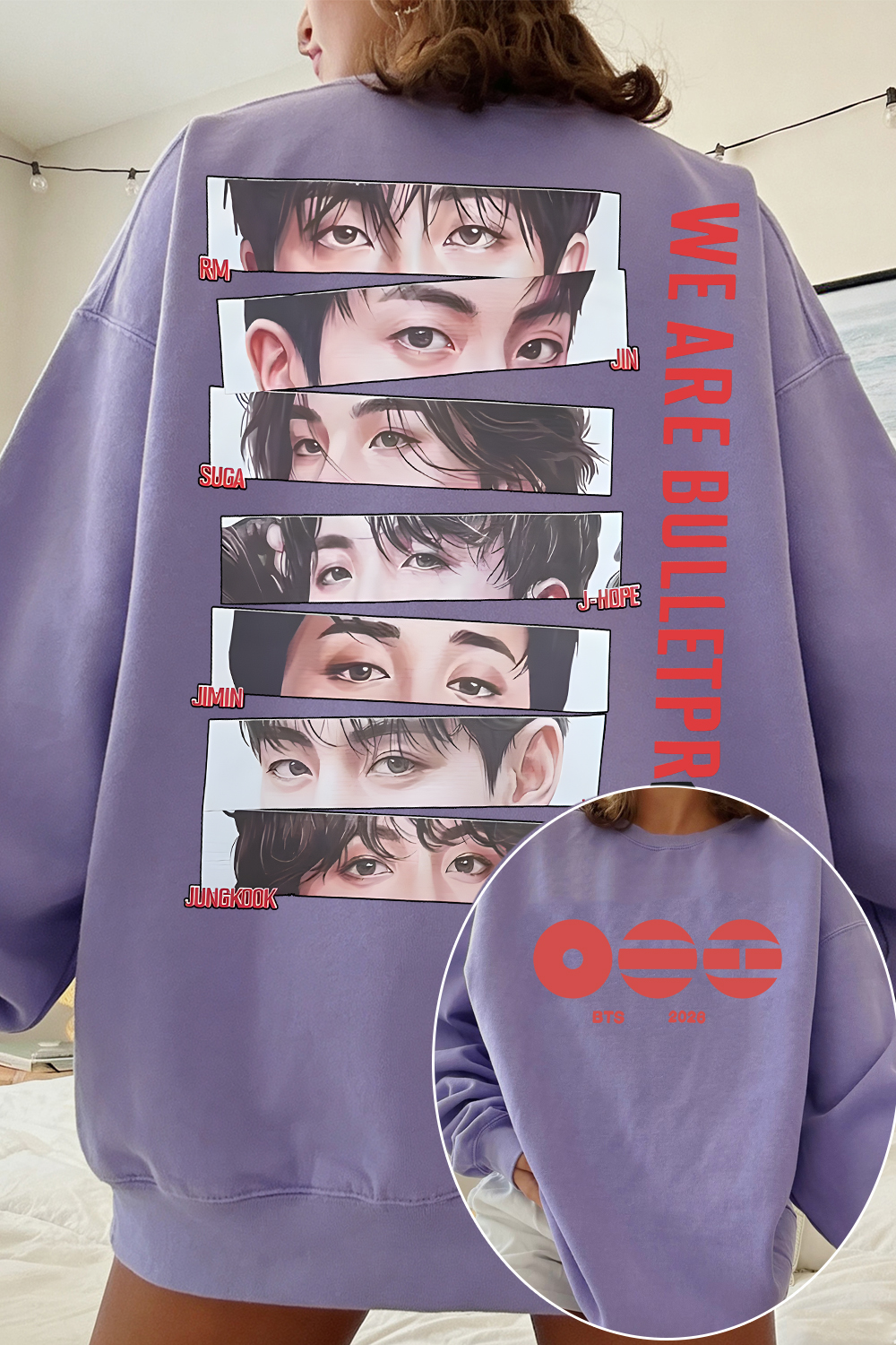 🙌✨ BTS Tour 2026 Sweatshirt