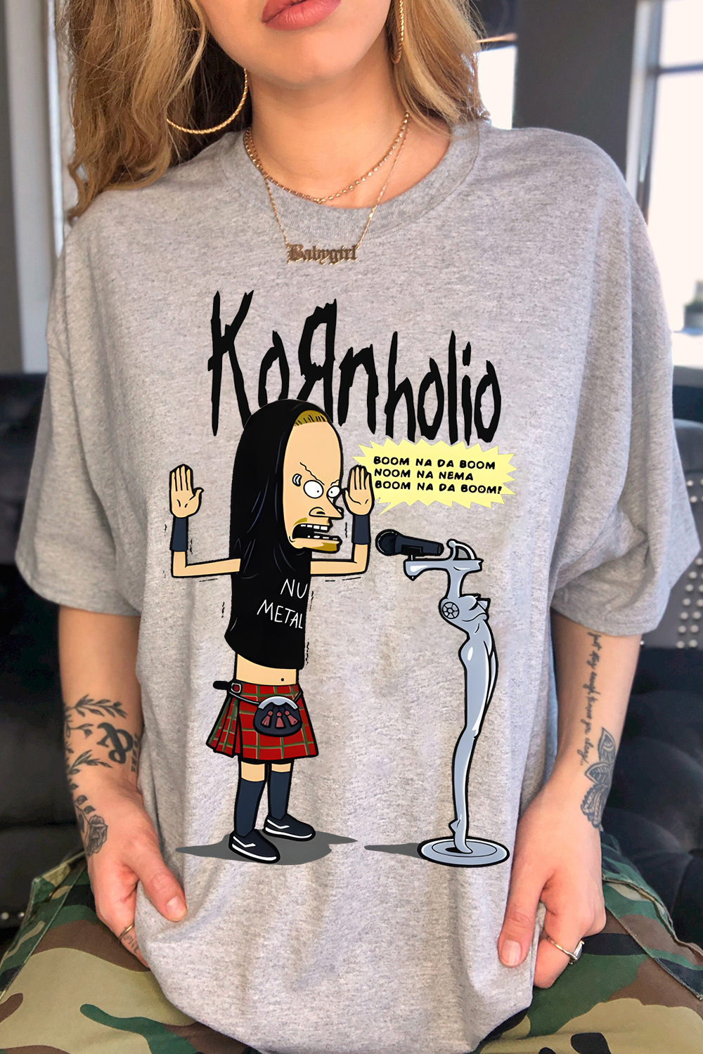 Korn Beavis and Butthead Shirt