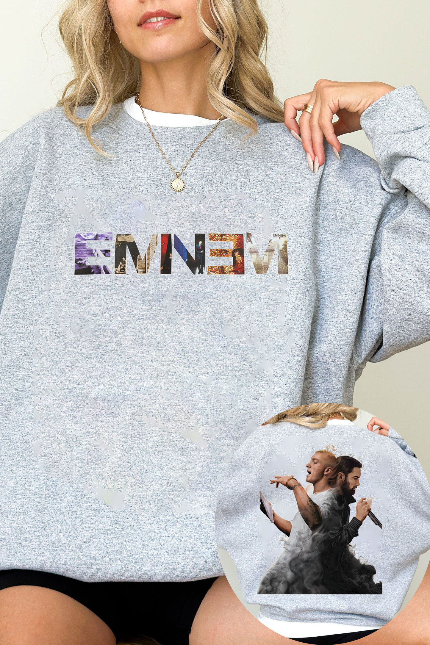 Eminem Rap God Sweatshirt- Women