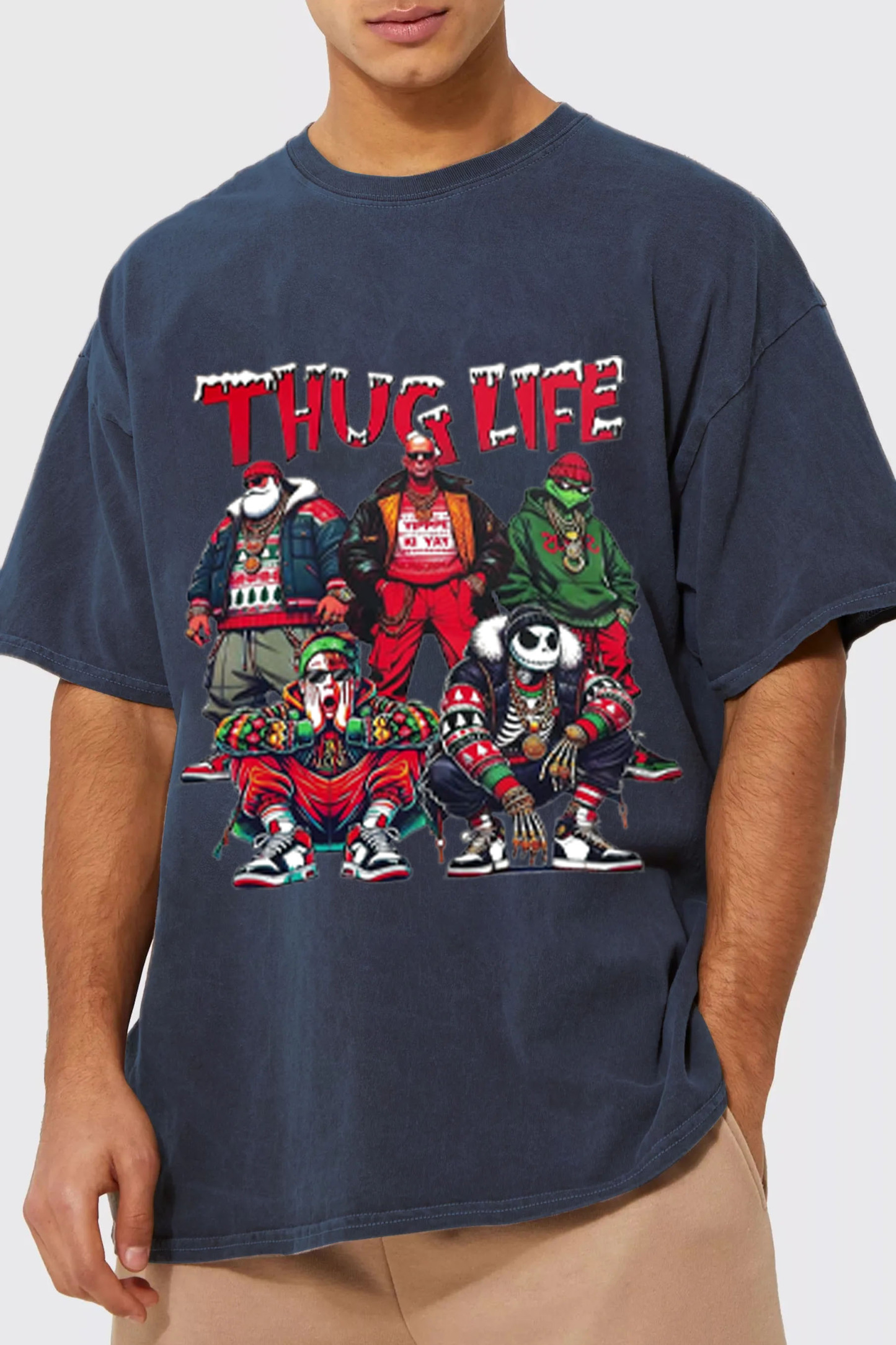 Christmas Monster Men's Short Sleeve T-Shirt