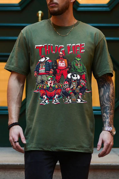 Christmas Monster Men's Short Sleeve T-Shirt