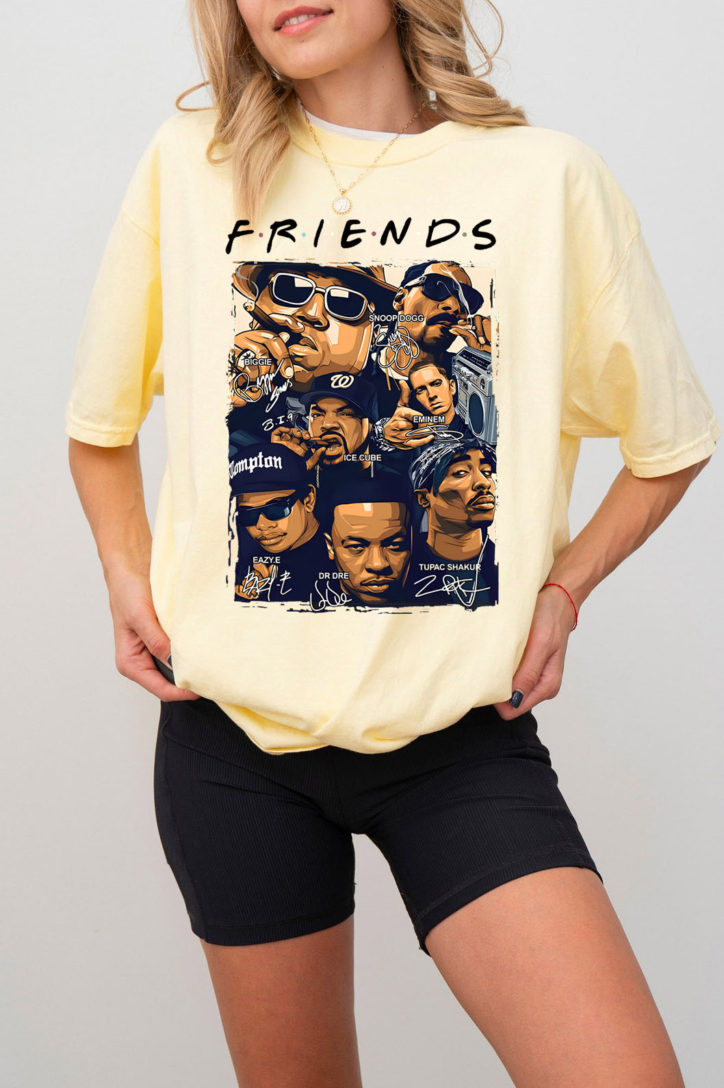 Rapper All Star Friends Funny Hip Hop T-shirt