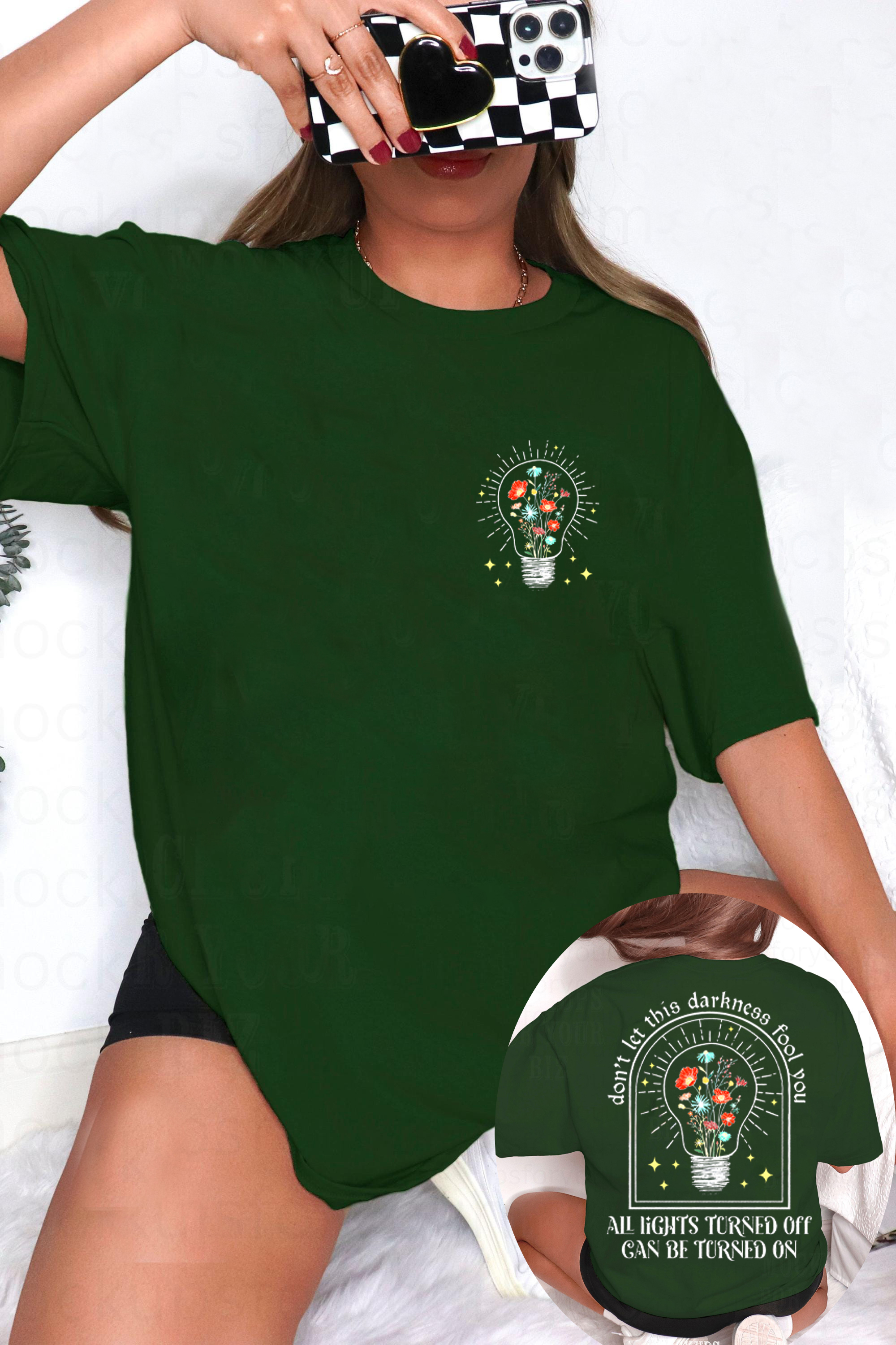 2 Sided All Lights Turned Off Can Be On Noah Kahan Call Your Mom Tshirt