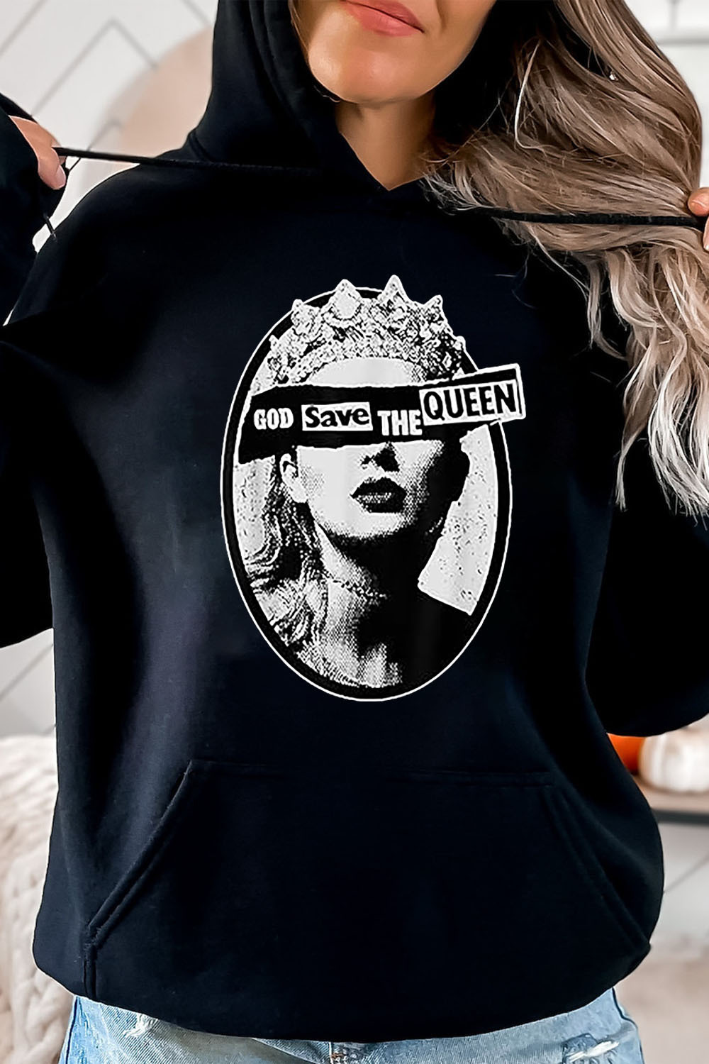 God Save The Queen Women Hoodie