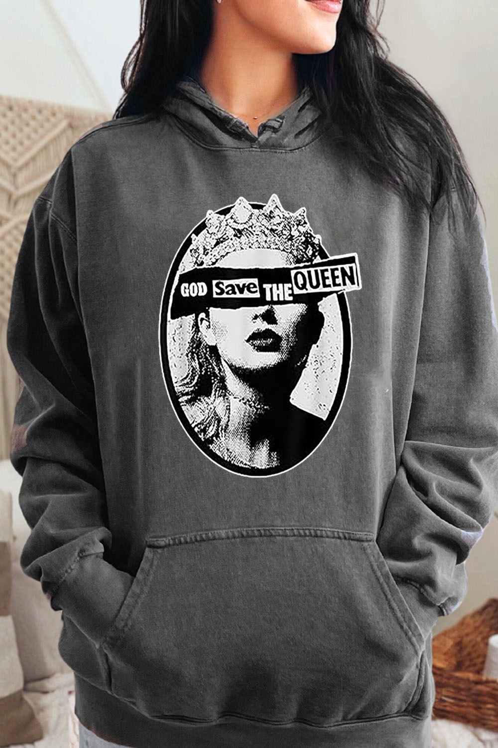 God Save The Queen Women Hoodie