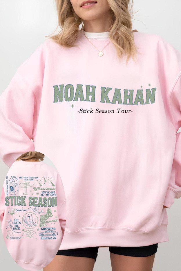Stick Season 2 Sided Noah Kahan Women Sweatshirt