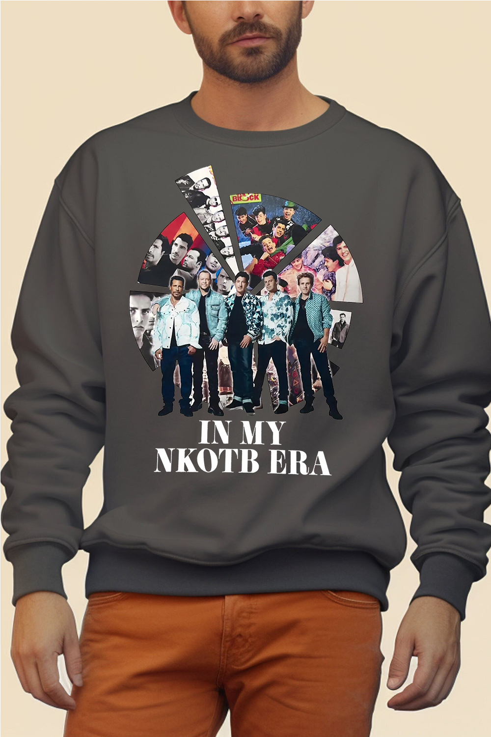 IN MY NKOTB ERA long-sleeved sweatshirt
