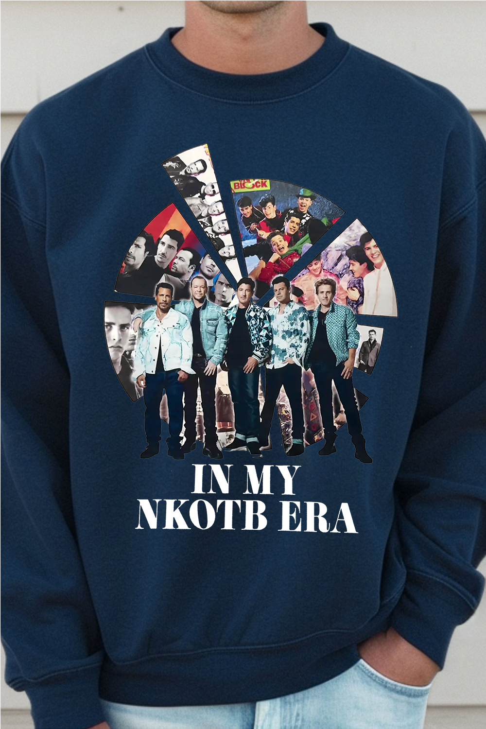 IN MY NKOTB ERA long-sleeved sweatshirt