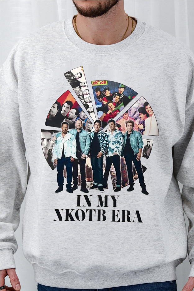 IN MY NKOTB ERA long-sleeved sweatshirt