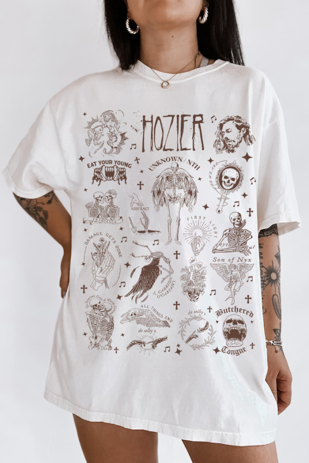 Hozier Unreal Unearth Tracklist Shirt