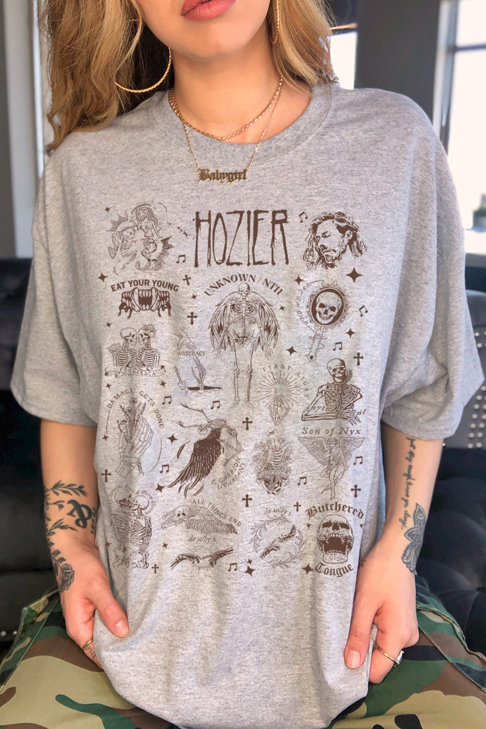 Hozier Unreal Unearth Tracklist Shirt