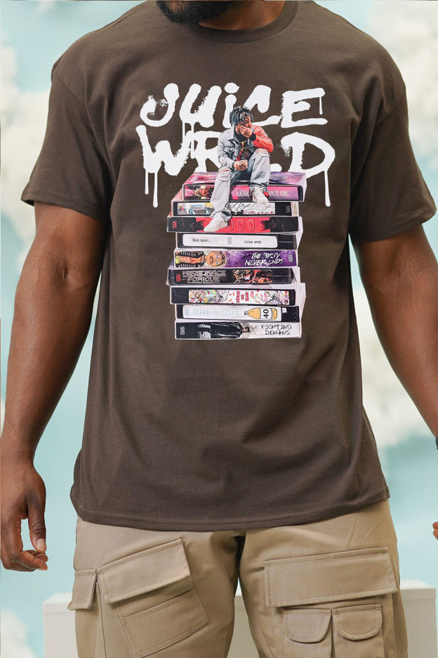 Juicewrld round neck men's T-shirt