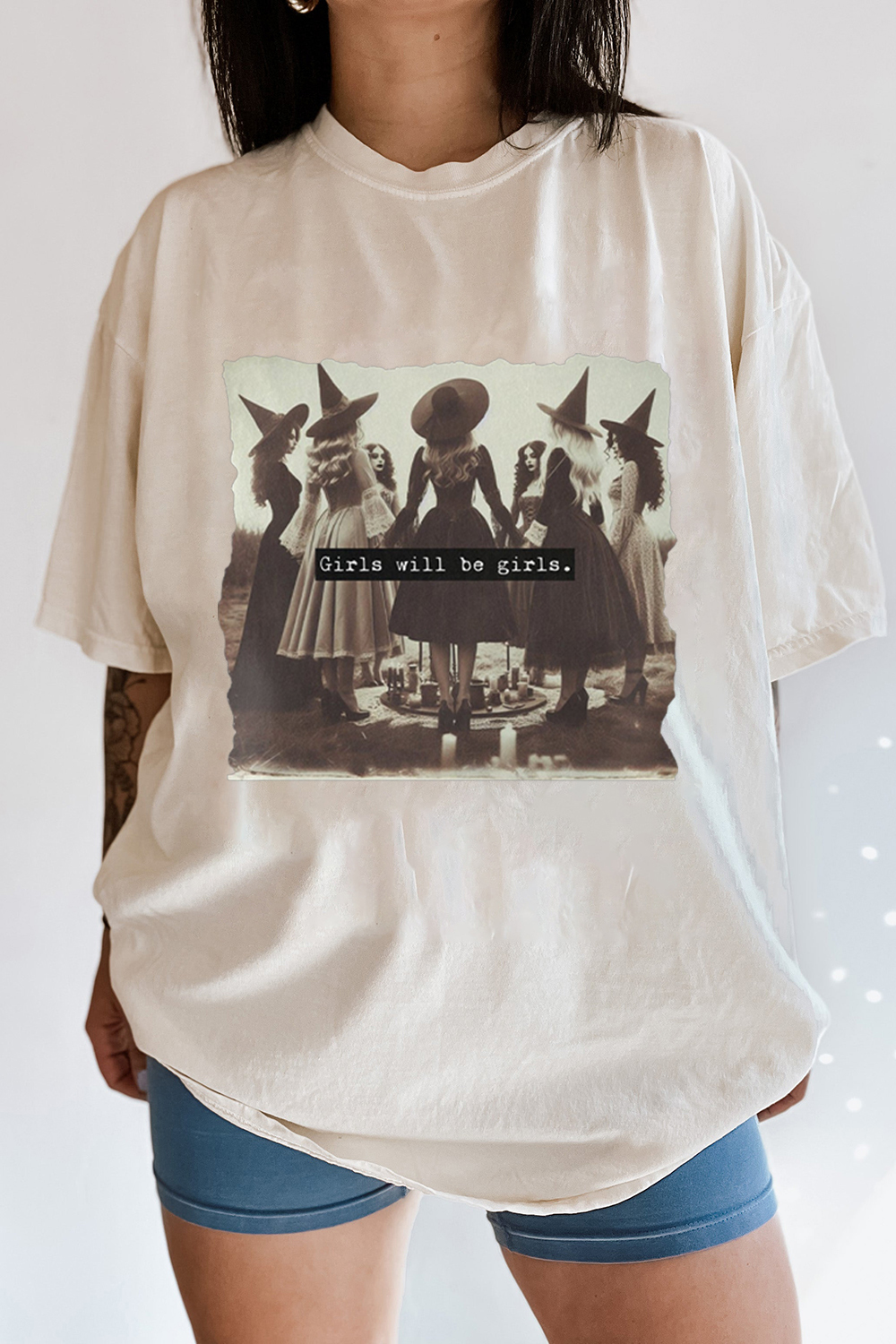 Girls Will Be Girls Funny Witches Shirts