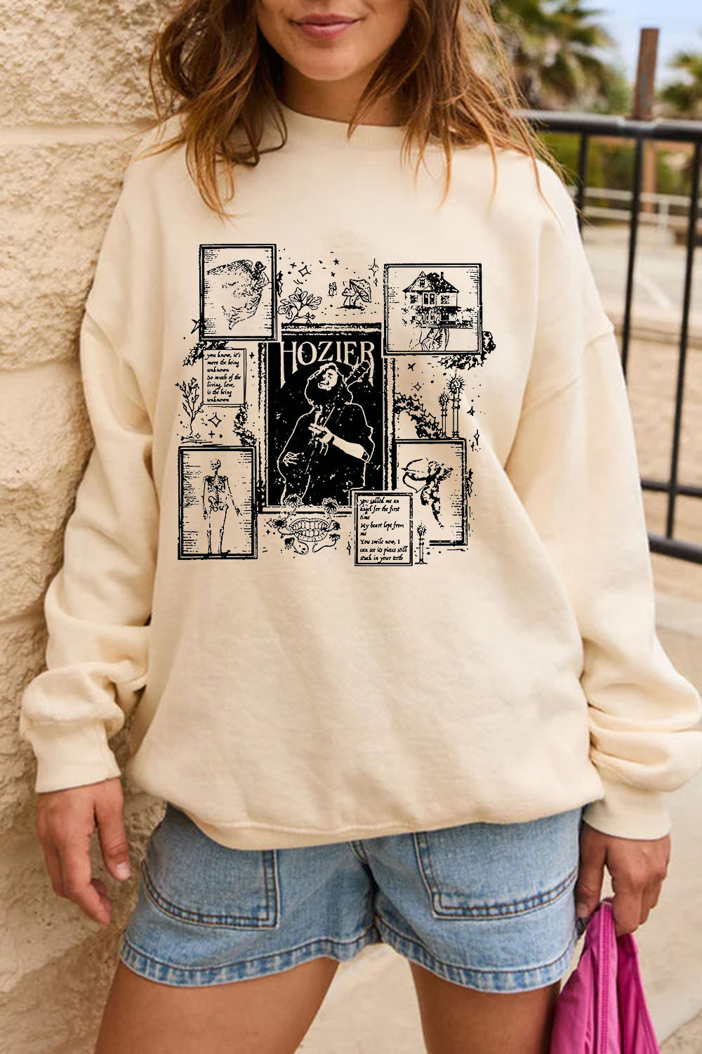 The Retro Hozier Unreal Unearth Song Sweatshirt