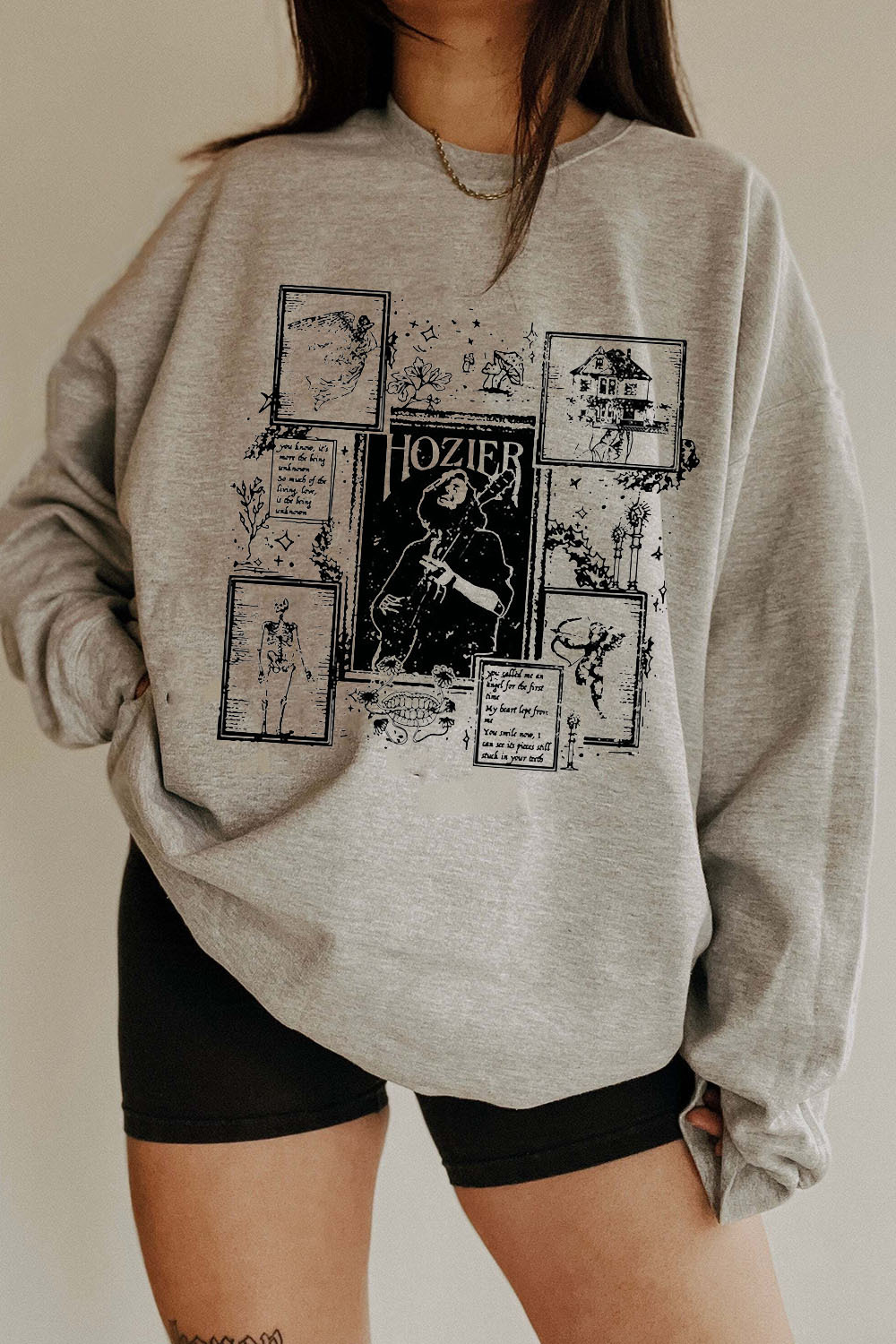 The Retro Hozier Unreal Unearth Song Sweatshirt