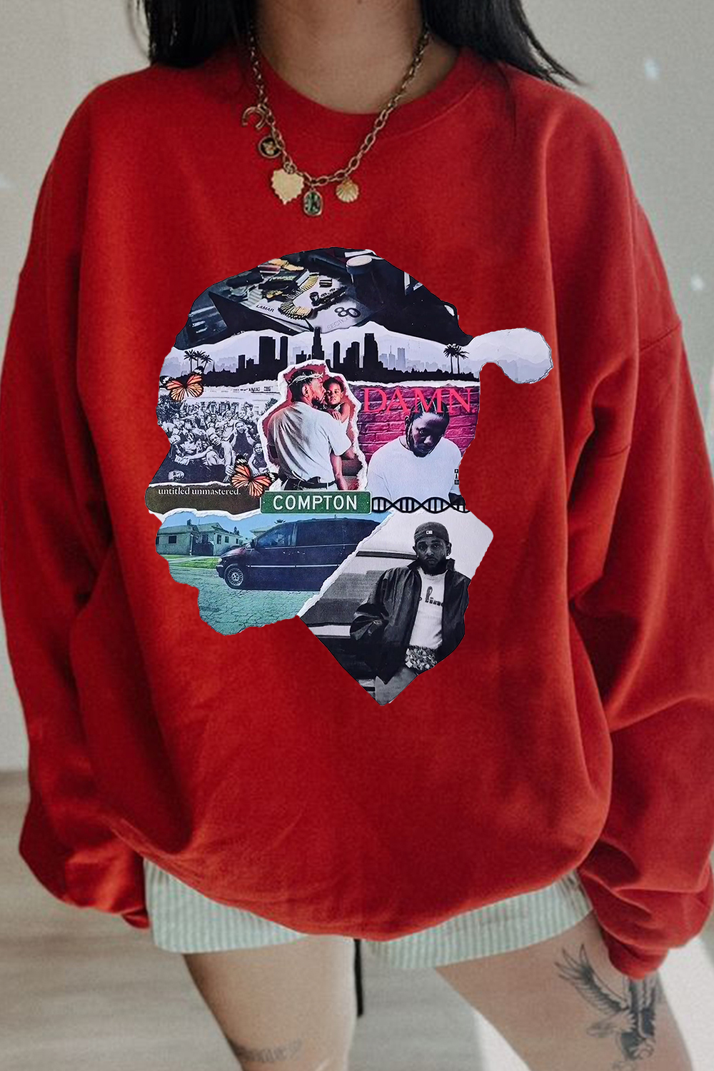 Personalized kendricklamar sweatshirt