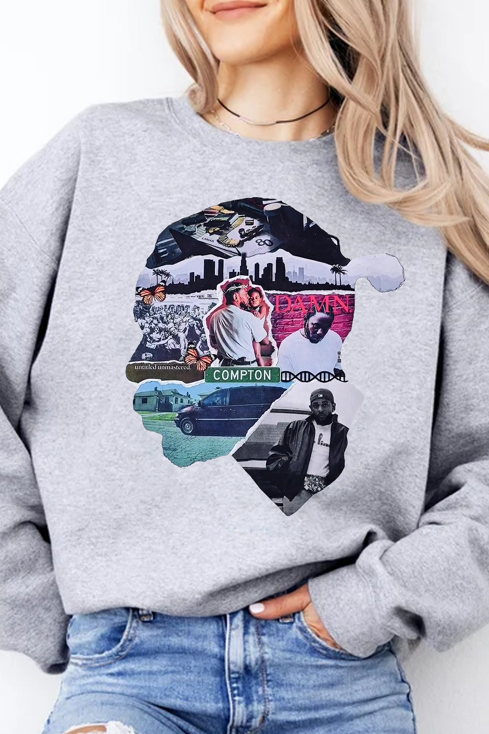 Personalized kendricklamar sweatshirt