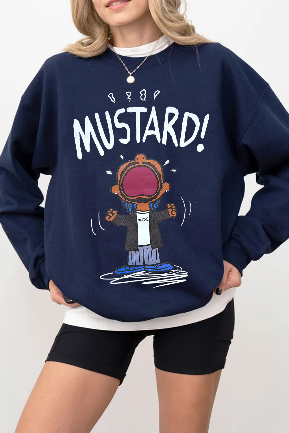 kendricklamar crew neck sweatshirt