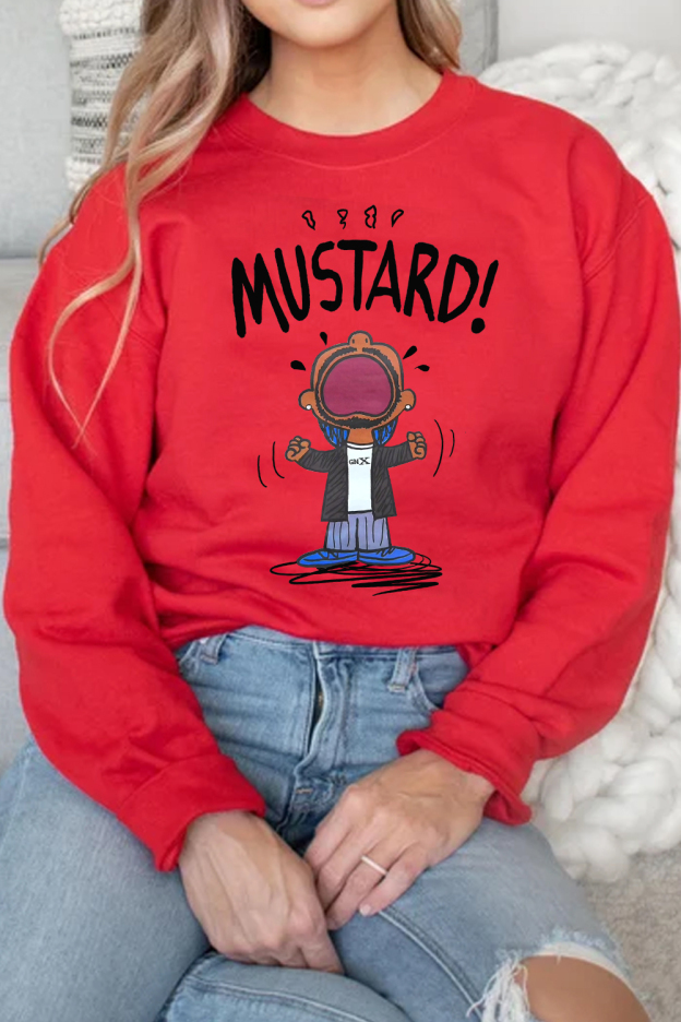 kendricklamar crew neck sweatshirt