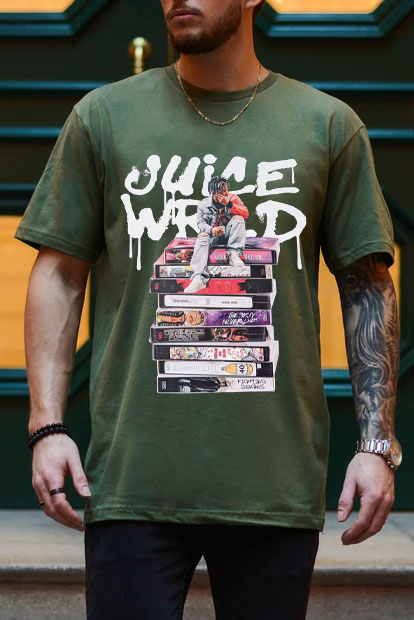 Juicewrld round neck men's T-shirt