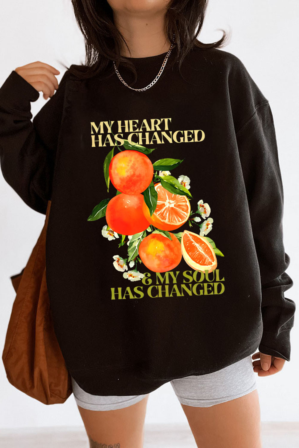 Noah Kahan Orange Sweatshirt