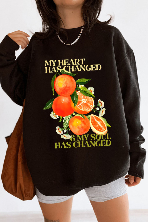 Noah Kahan Orange Sweatshirt