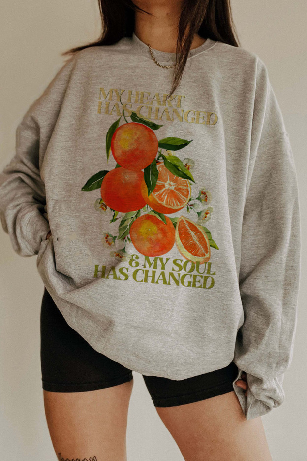 Noah Kahan Orange Sweatshirt