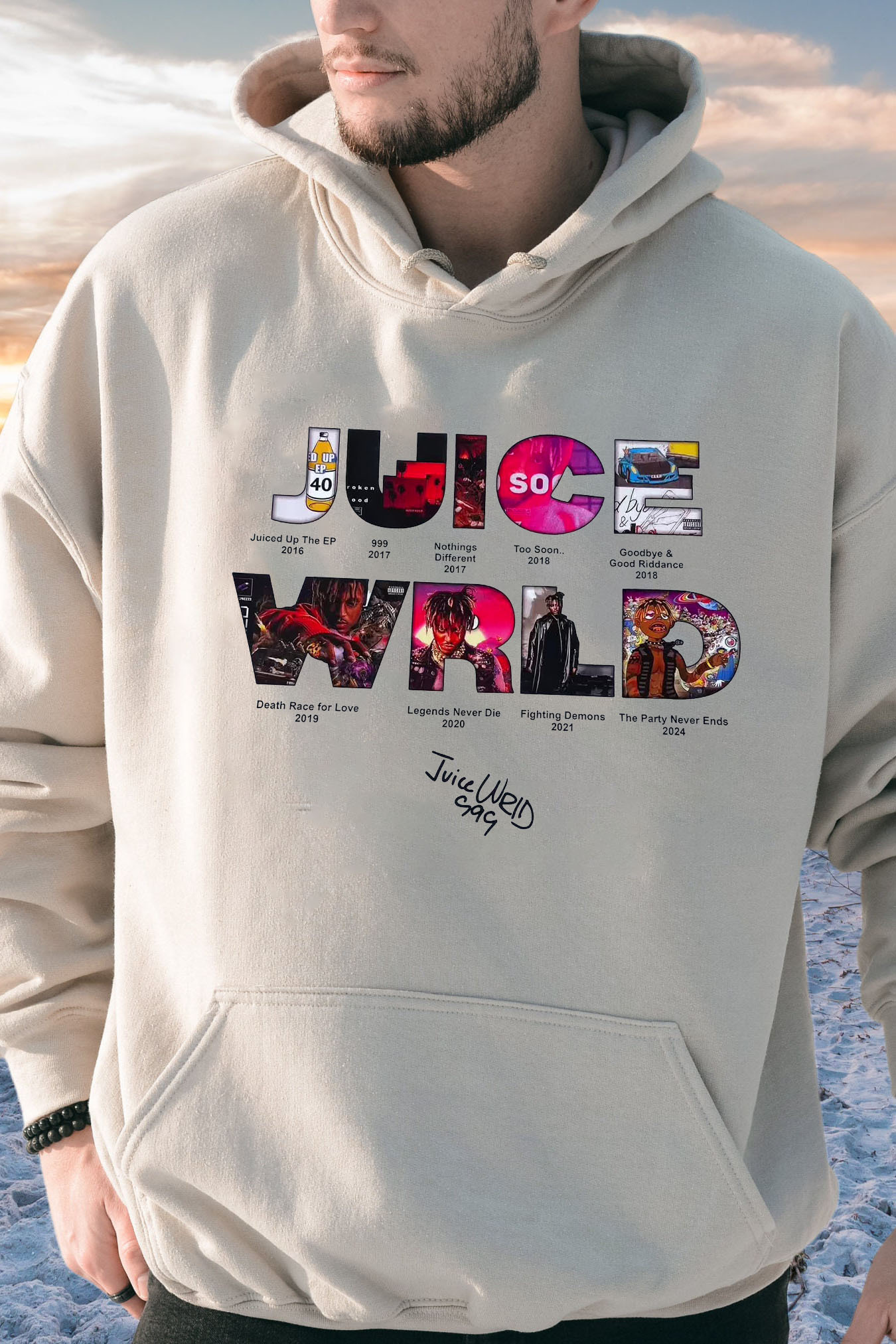 Juicewrld men hoodie