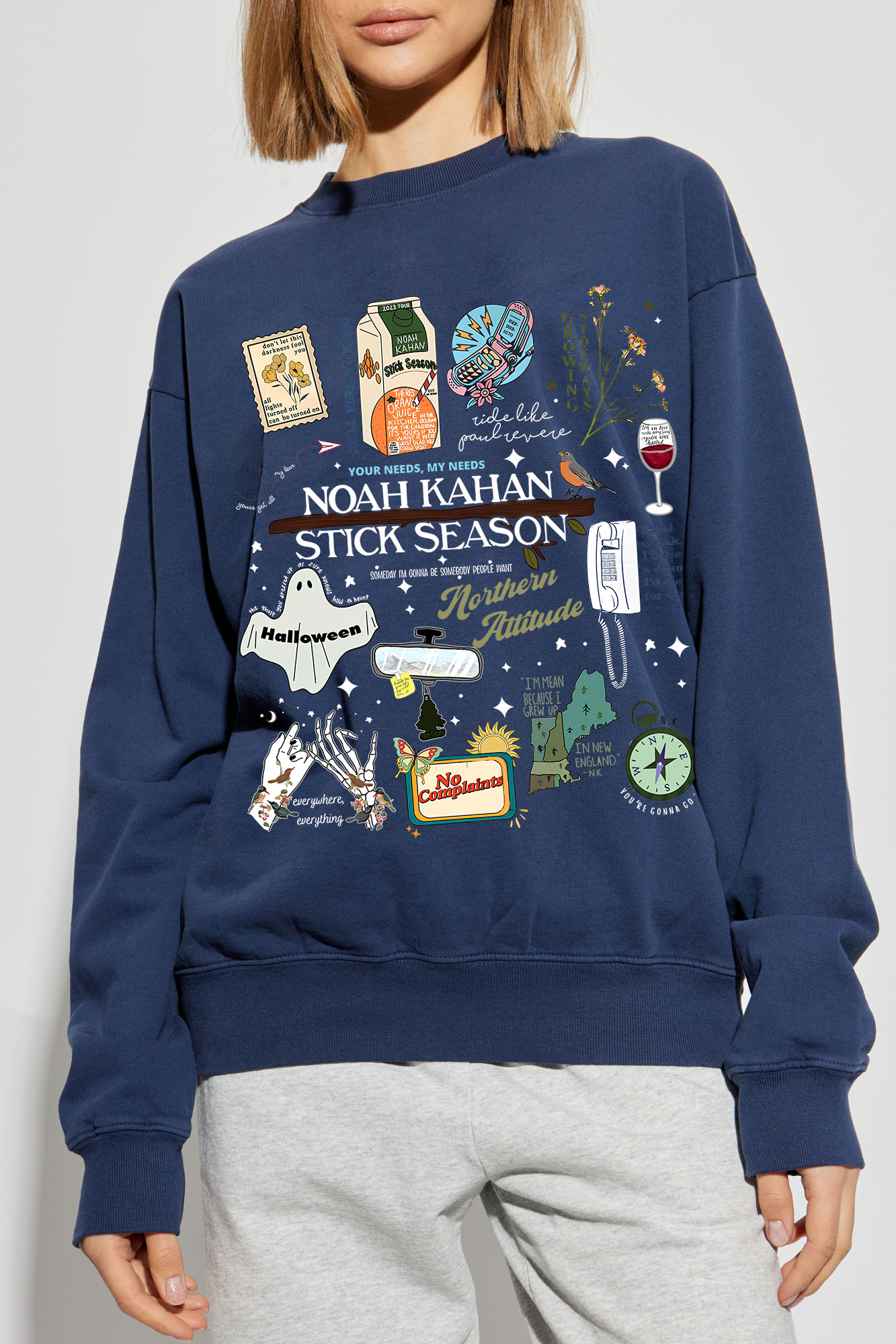 Stick Season Noah Kahan Full Version New Design Sweatshirt