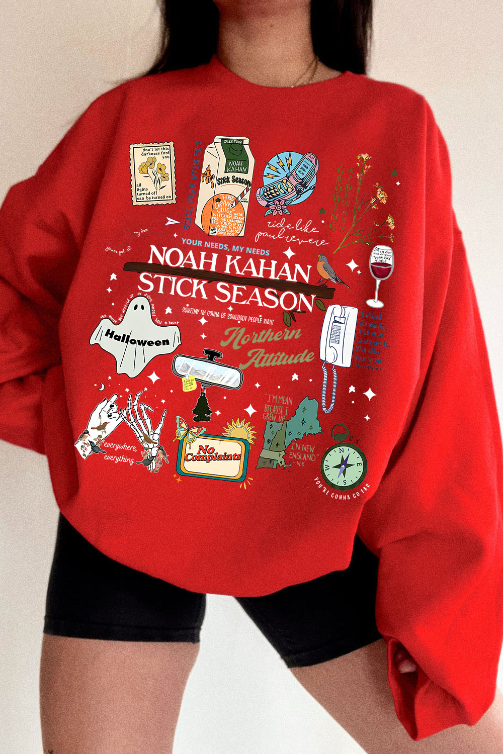 Stick Season Noah Kahan Full Version New Design Sweatshirt