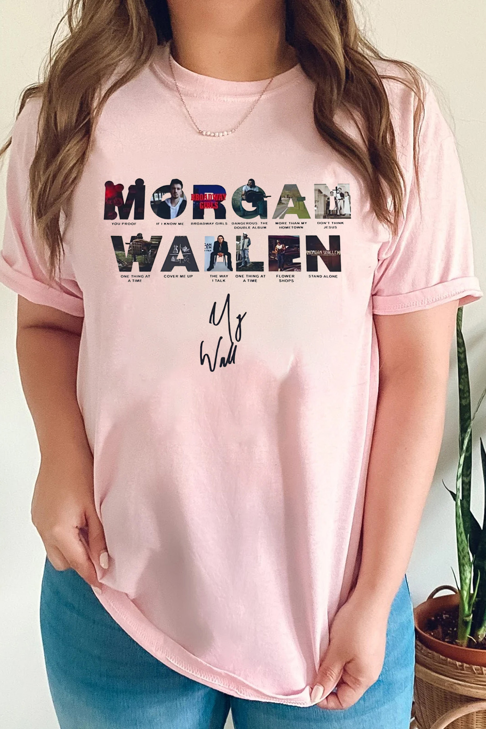 morganwallen cartoon short-sleeved women's t-shirt