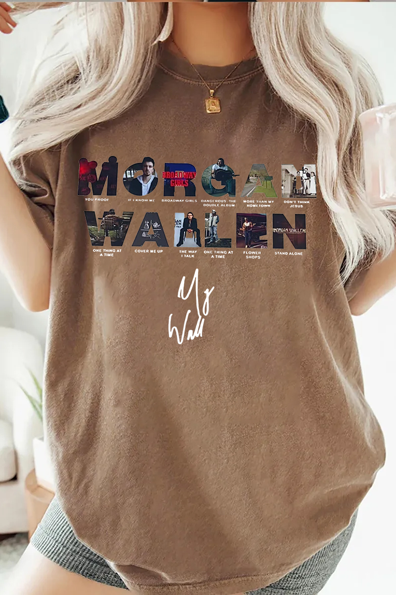 morganwallen cartoon short-sleeved women's t-shirt