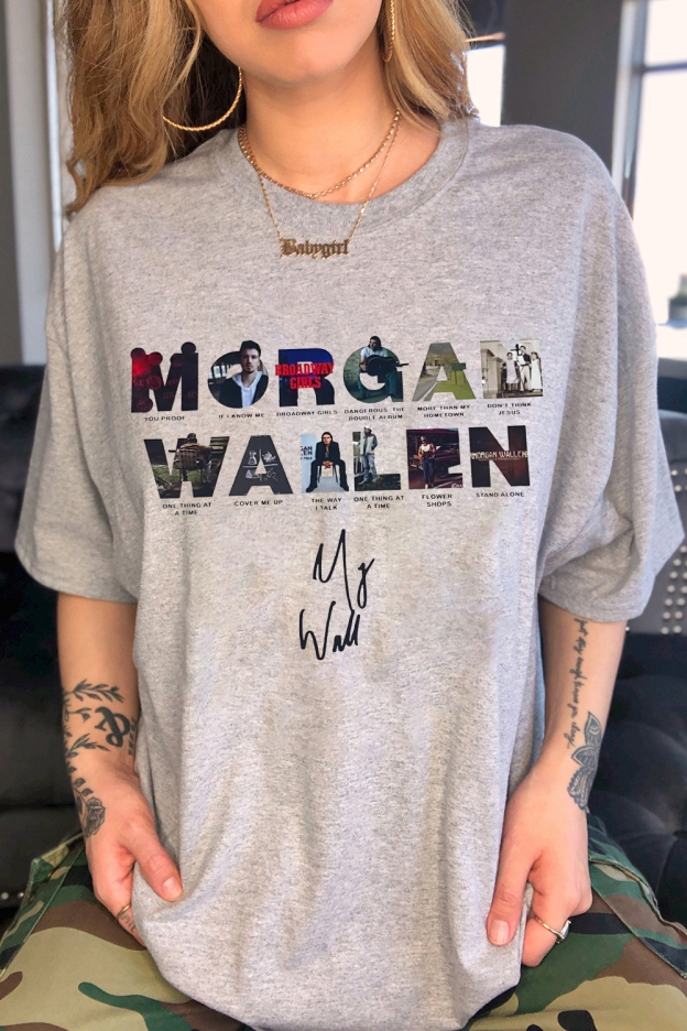morganwallen cartoon short-sleeved women's t-shirt
