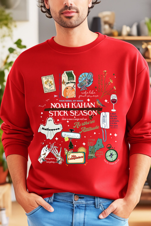STICK SEASON NOAH KAHAN FULL VERSION NEW DESIGN SWEATSHIRT-MEN