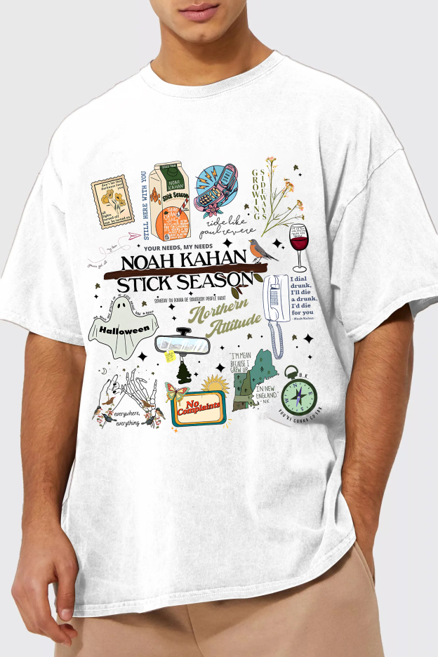 STICK SEASON NOAH KAHAN FULL VERSION NEW DESIGN TSHIRT-MEN