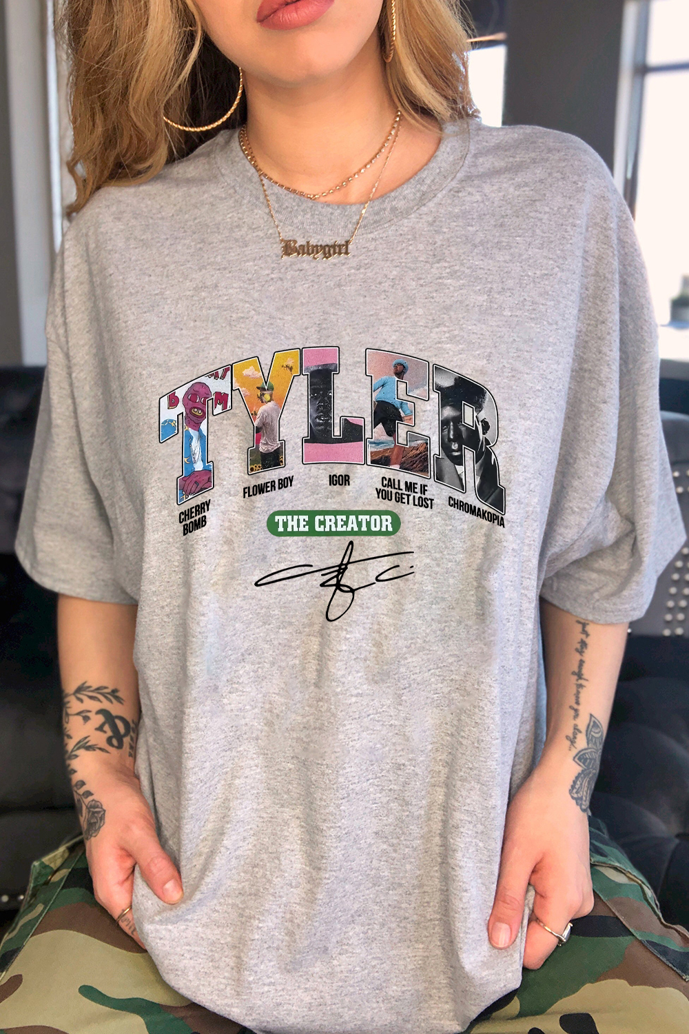 tylerthecreator Album Tee For Women