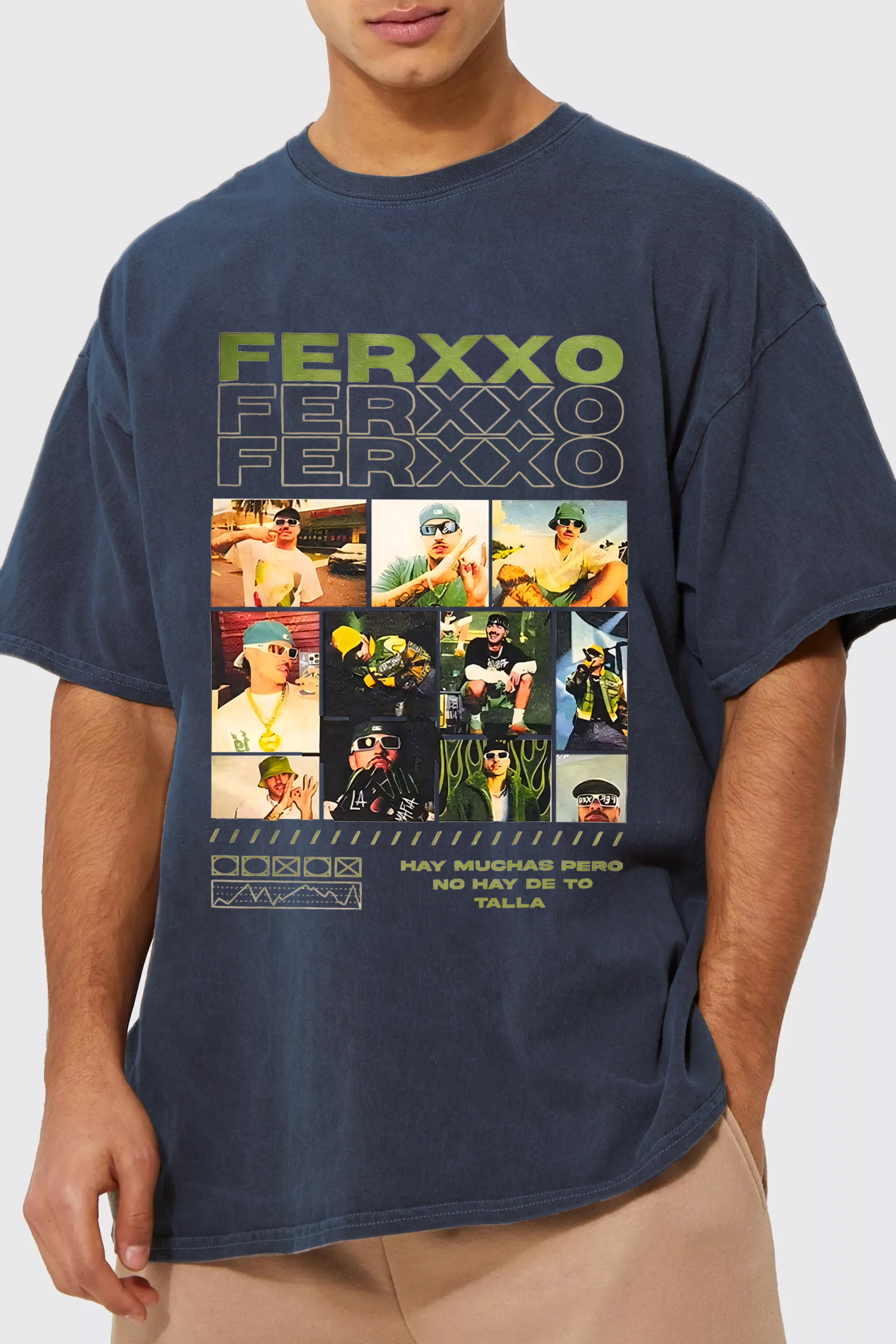 Ferxxo printed lettering men's T-shirt