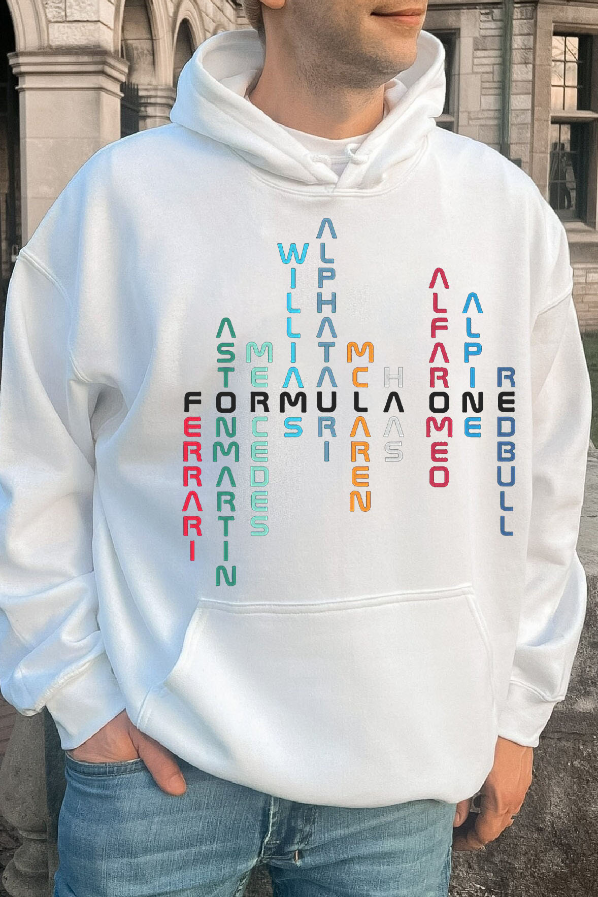 Racing All Team Men Hoodie