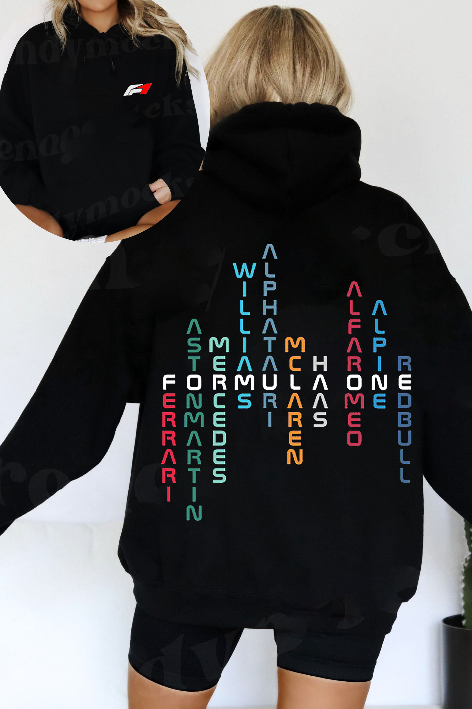 All Teams Formula 1 Unisex 2Sides hoodie
