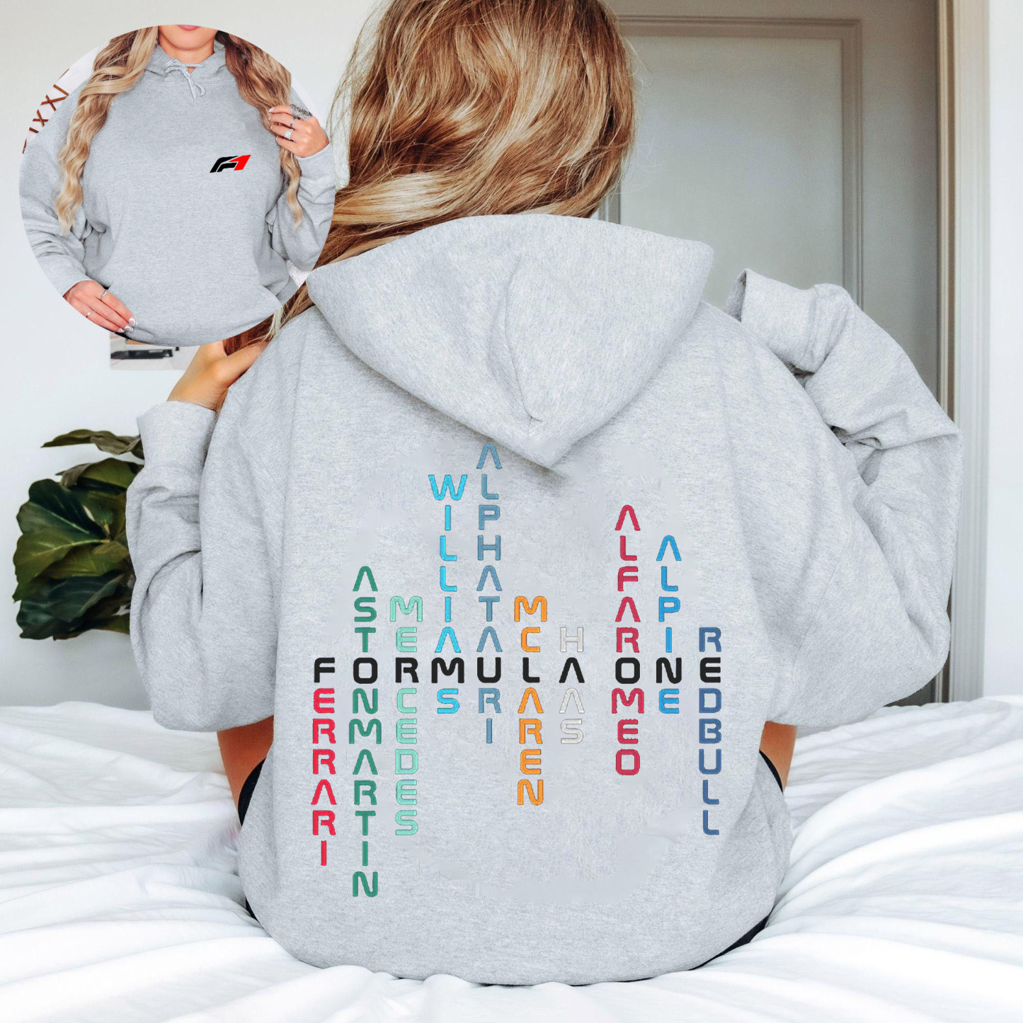 All Teams Formula 1 Unisex 2Sides hoodie