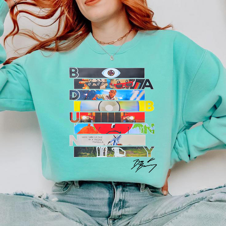 Bad Bunny Signature Sweatshirt For Women
