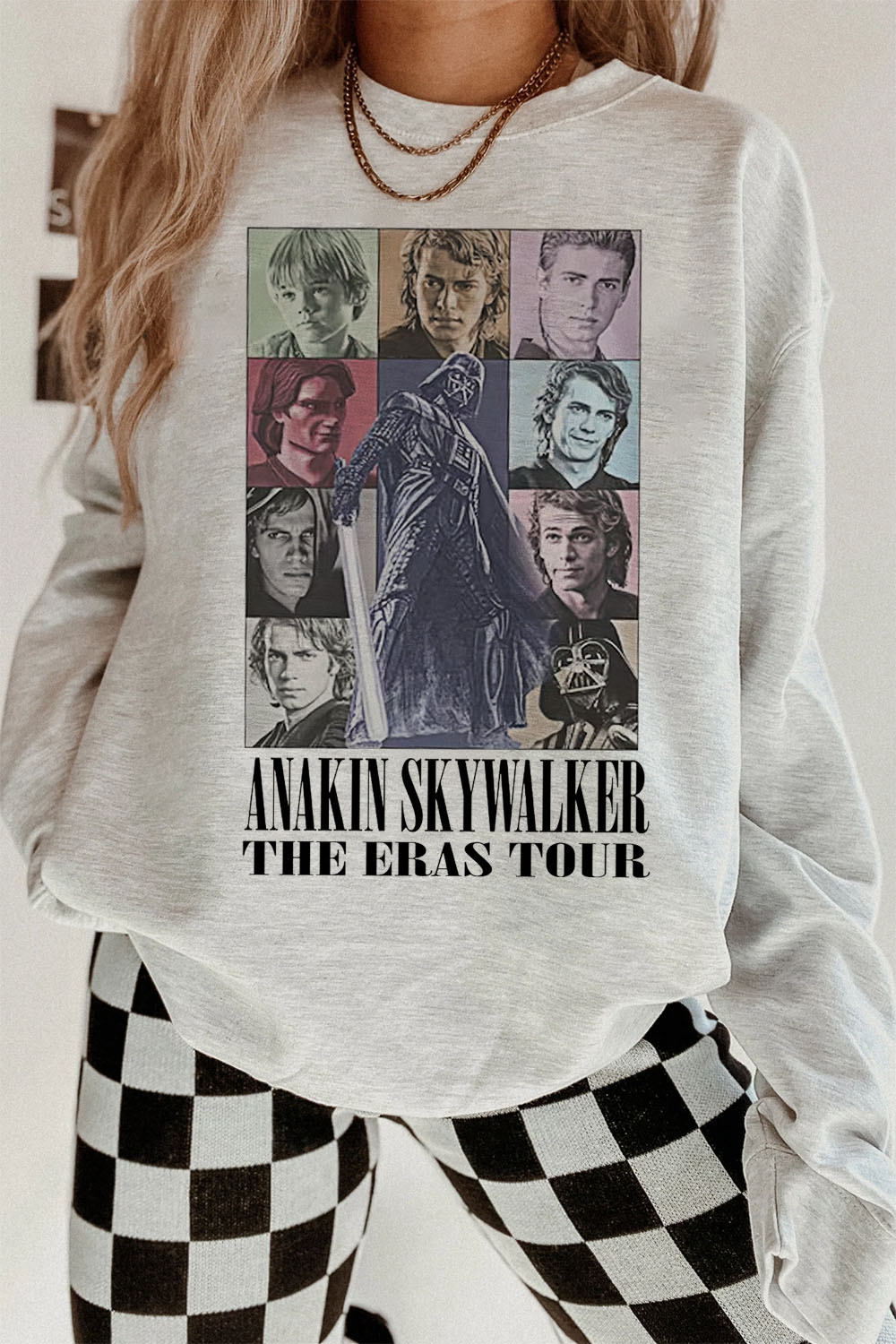 Anakin Skywalker Eras Tour Inspired Vintage Sweatshirt