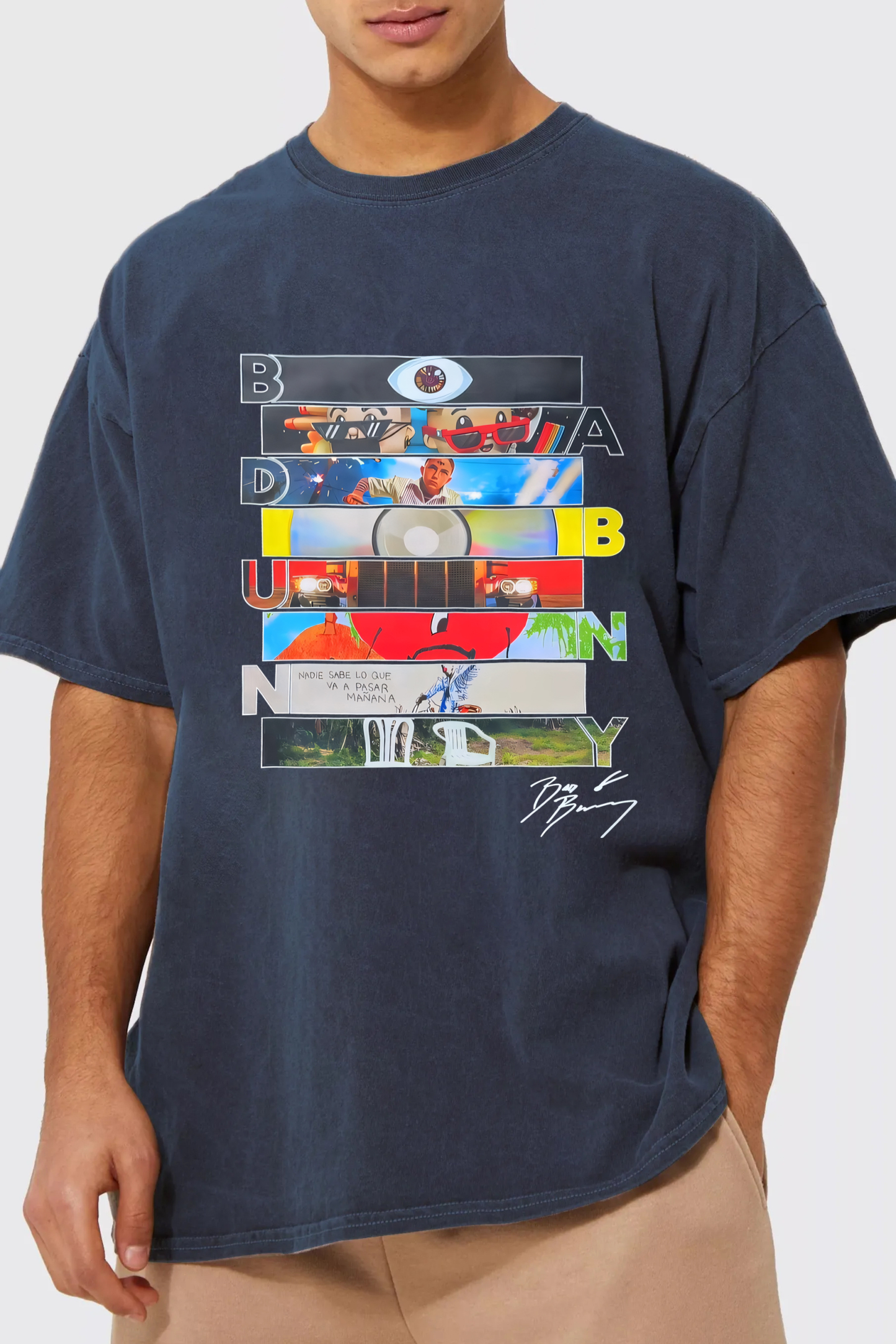 Bad Bunny Signature T Shirt Men