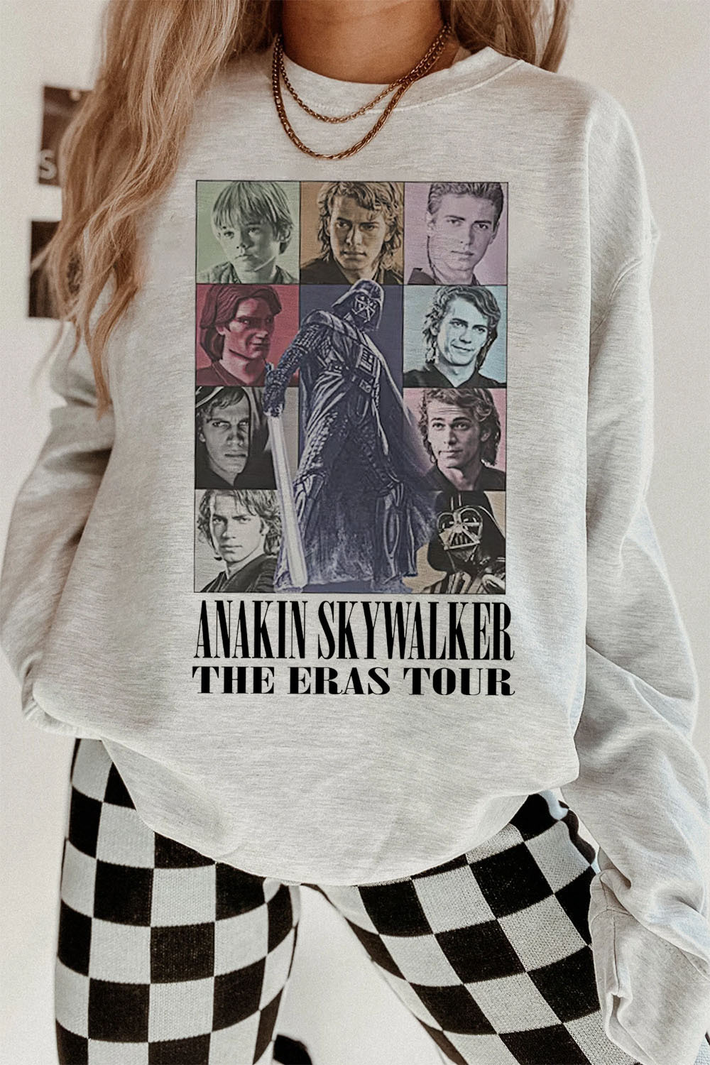 Anakin Skywalker Eras Tour Inspired Vintage Sweatshirt