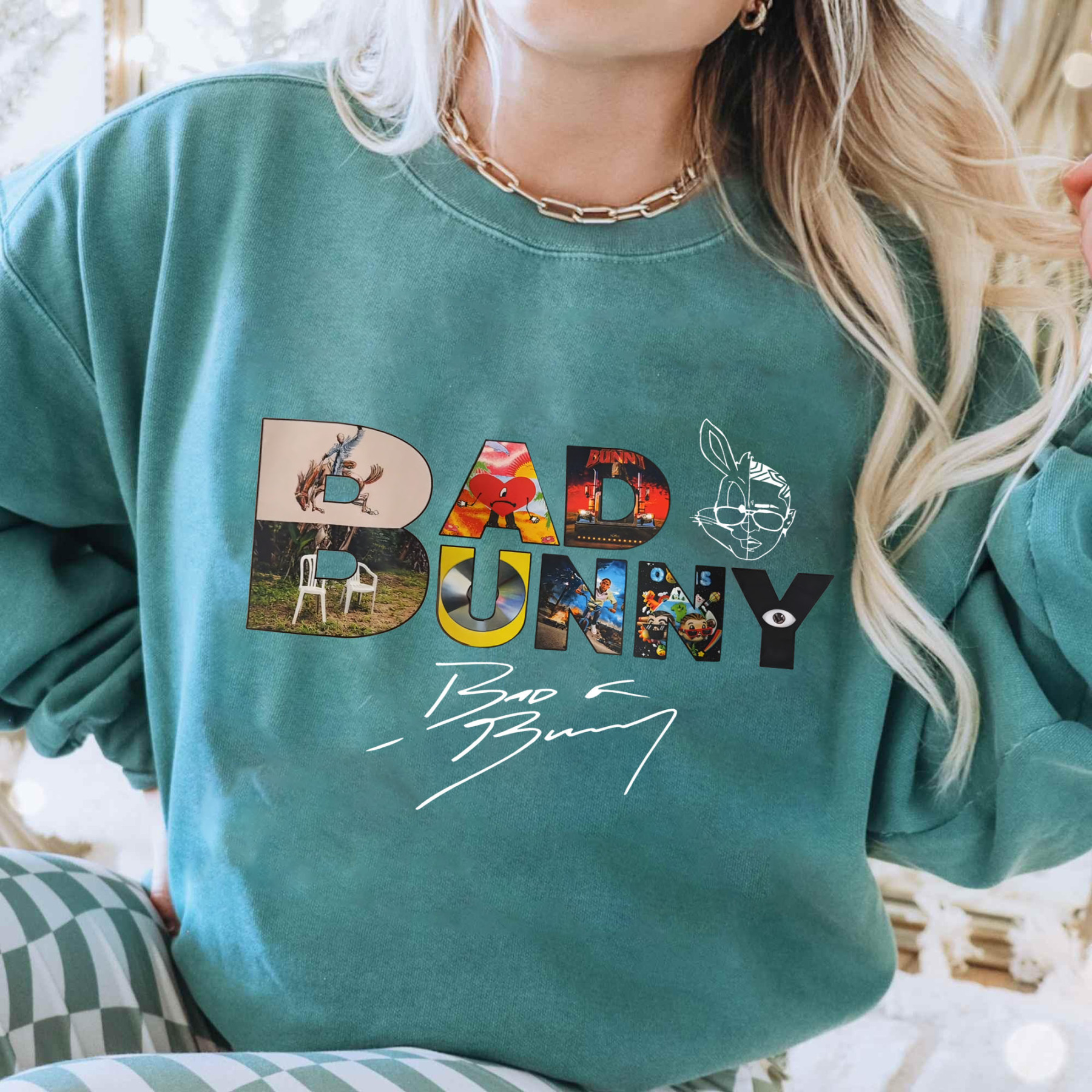 badbunny new album sweatshirt