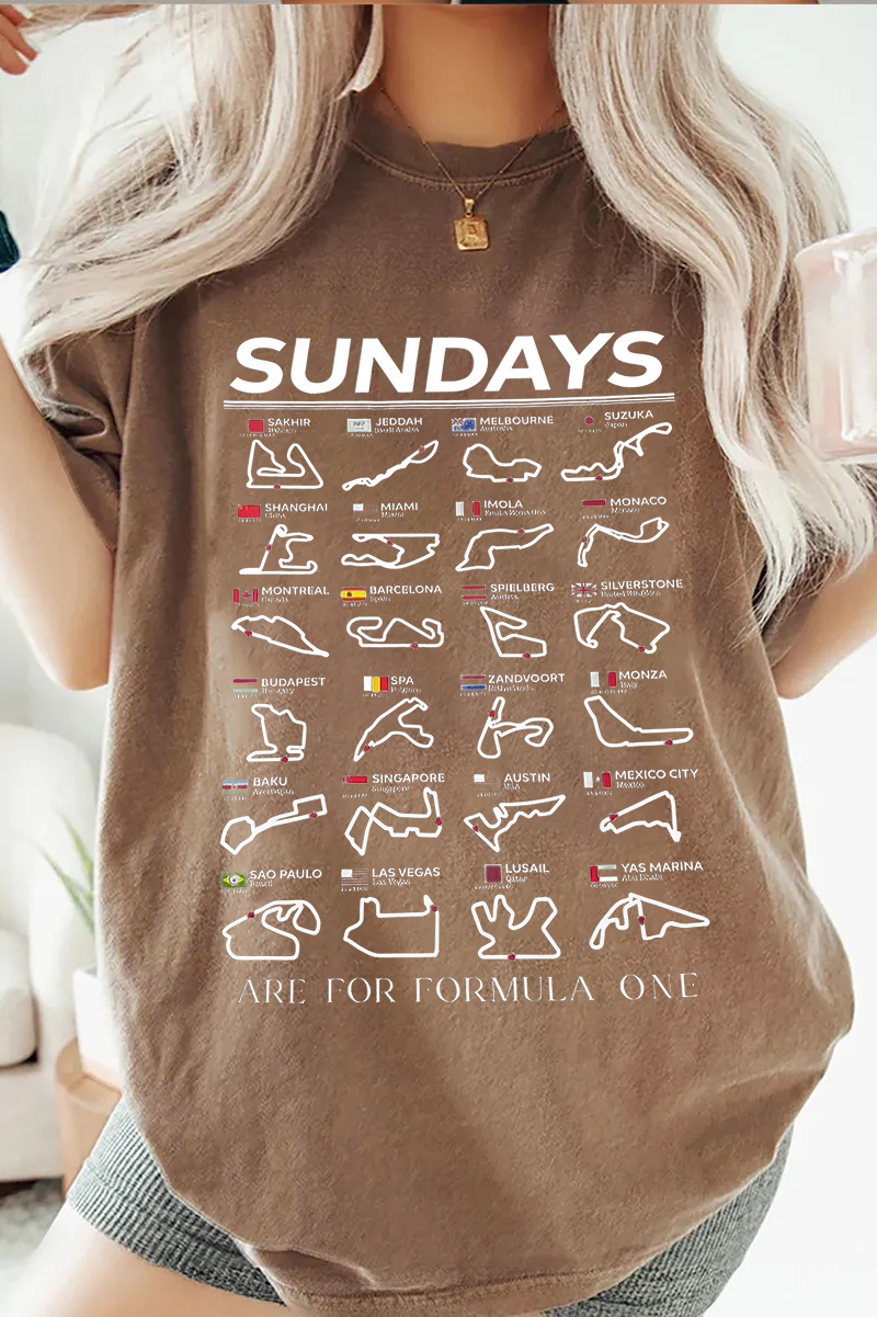Sundays Formula 1 Shirt