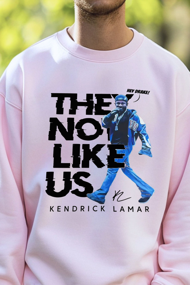kendrick Not like US men's sweatshirt