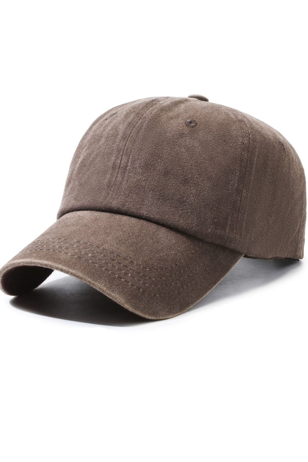 Washed Denim Baseball Cap - Unisex